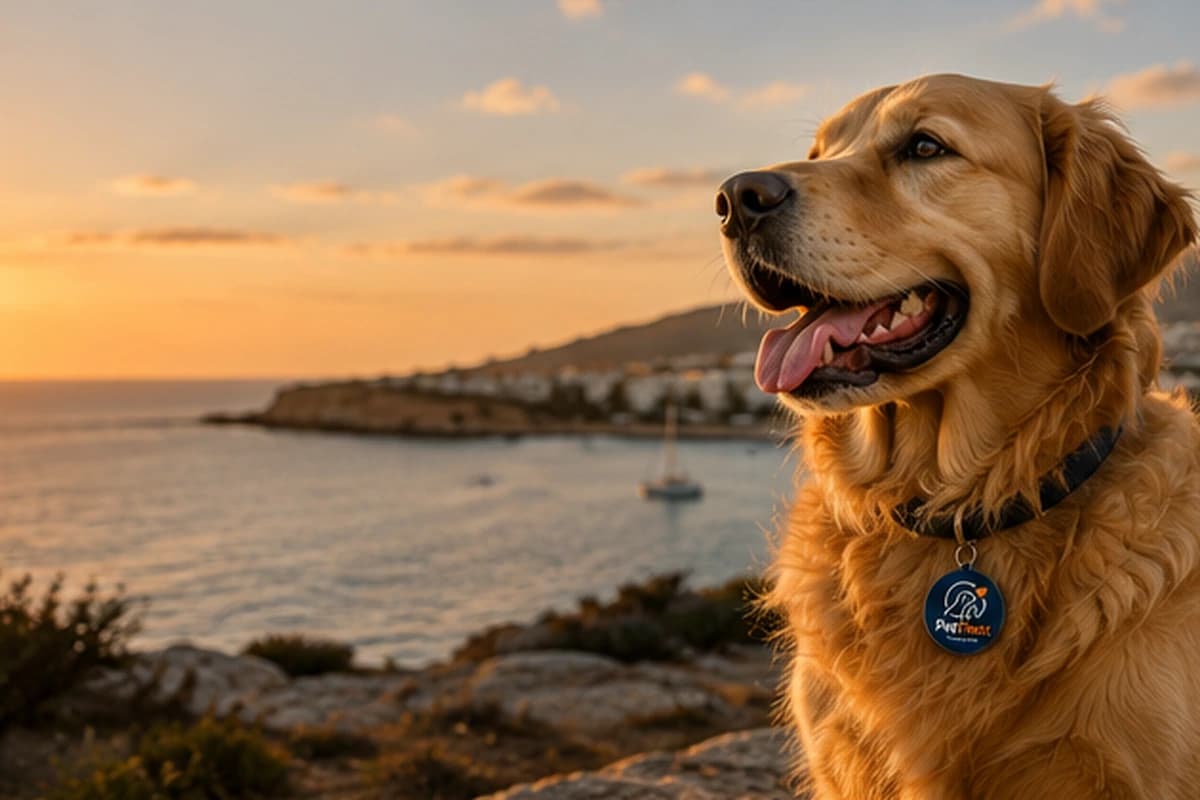 Pet in a warm lifestyle image